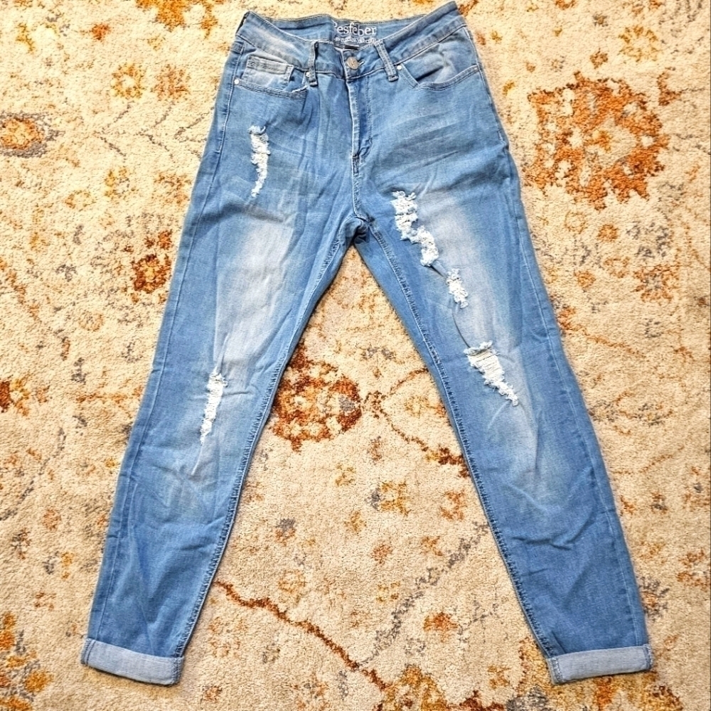 Resfeber Los Angeles Distressed Light Wash Jeans